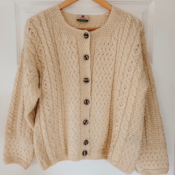 Carraig Donn Ladies 100% Wool Sweater - Picture 1 of 3